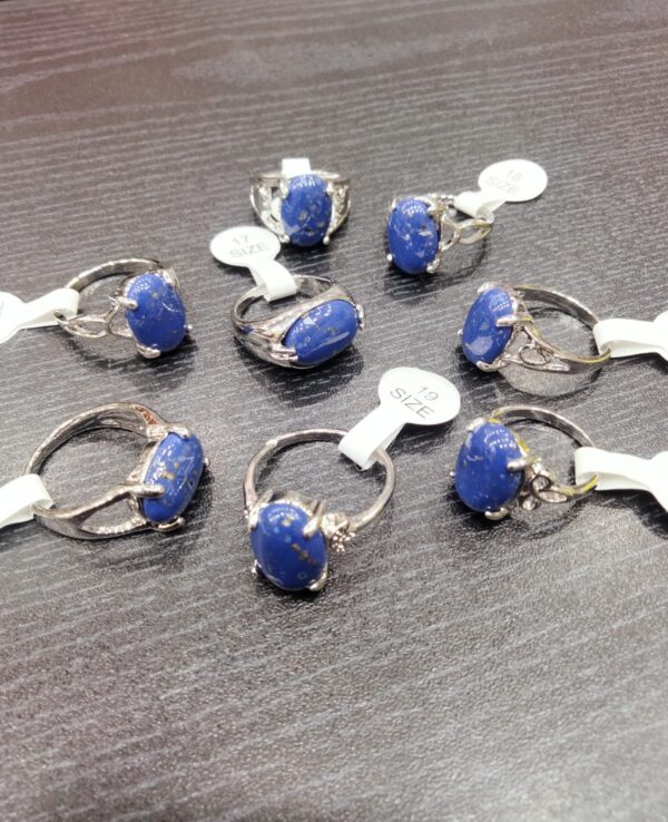 Lapis Lazuli Women Finger Ring